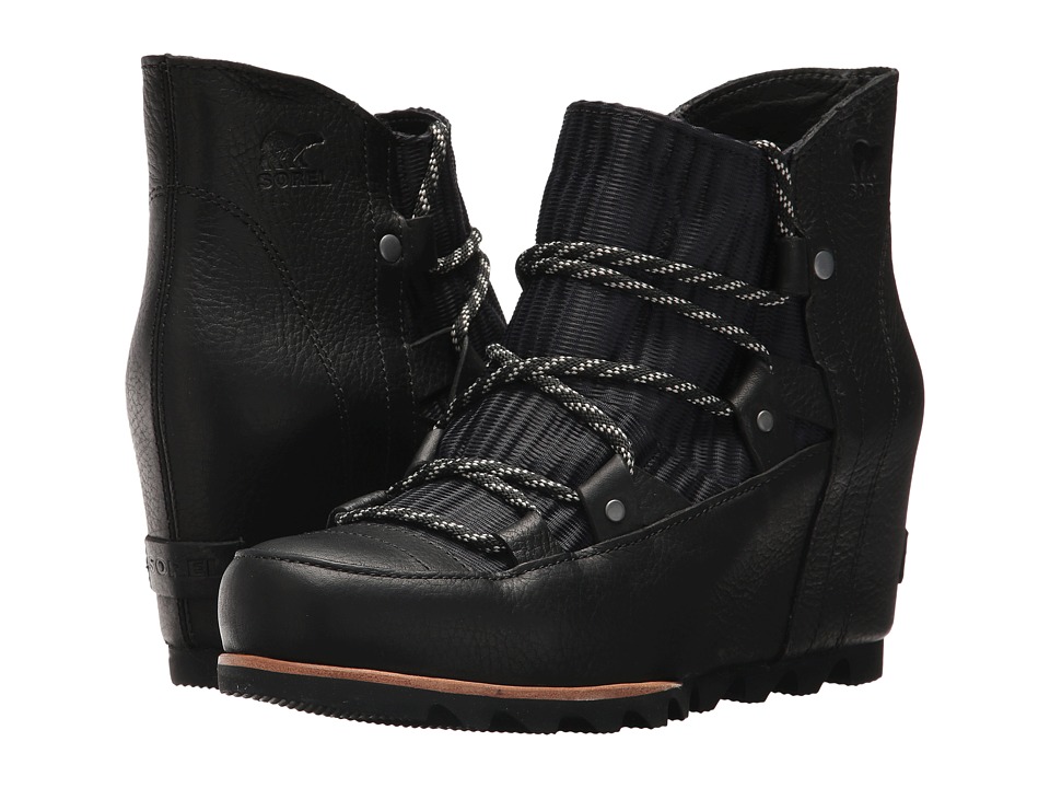 SOREL Sandy Wedge (Black) Women