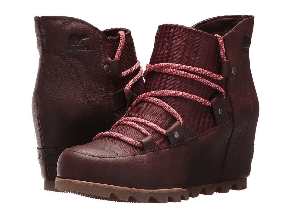 SOREL Sandy Wedge (Redwood) Women