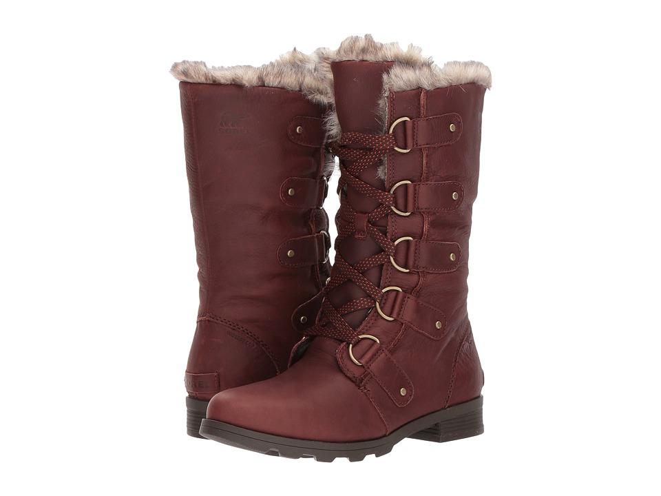 SOREL Emelie Lace Premium (Cordovan/Major) Women