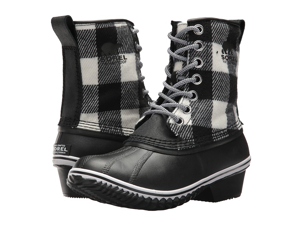 SOREL Slimpack 1964 (Black/White) Women