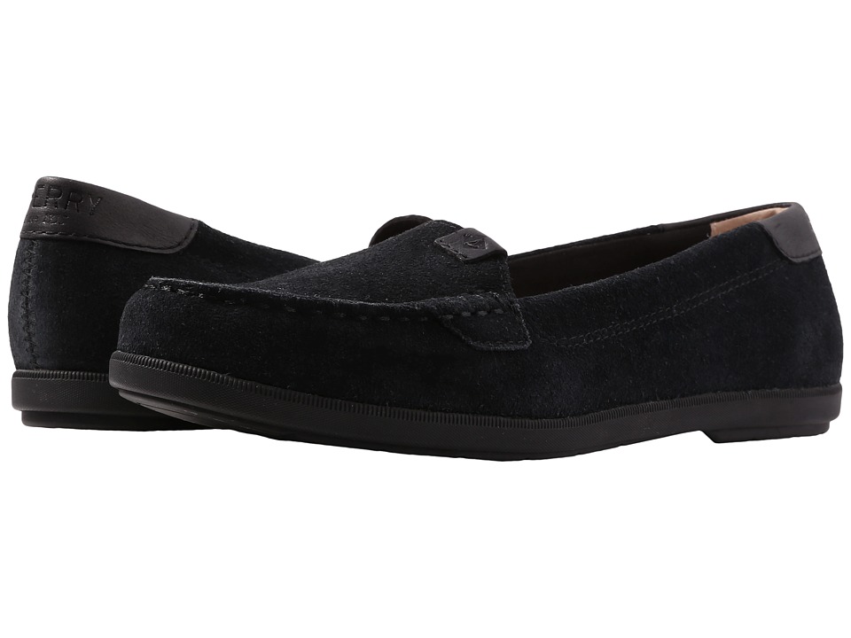 Sperry Coil Mia Suede (Black) Women