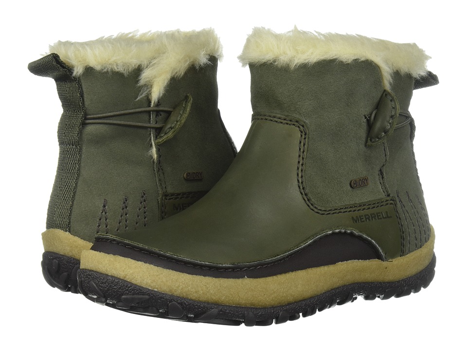 Merrell Tremblant Pull-On Polar Waterproof (Dusty Olive) Women