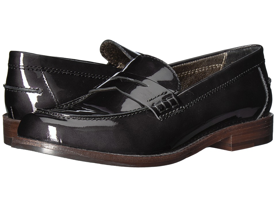 Johnston & Murphy Gwynn Penny Moc (Black Patent) Women