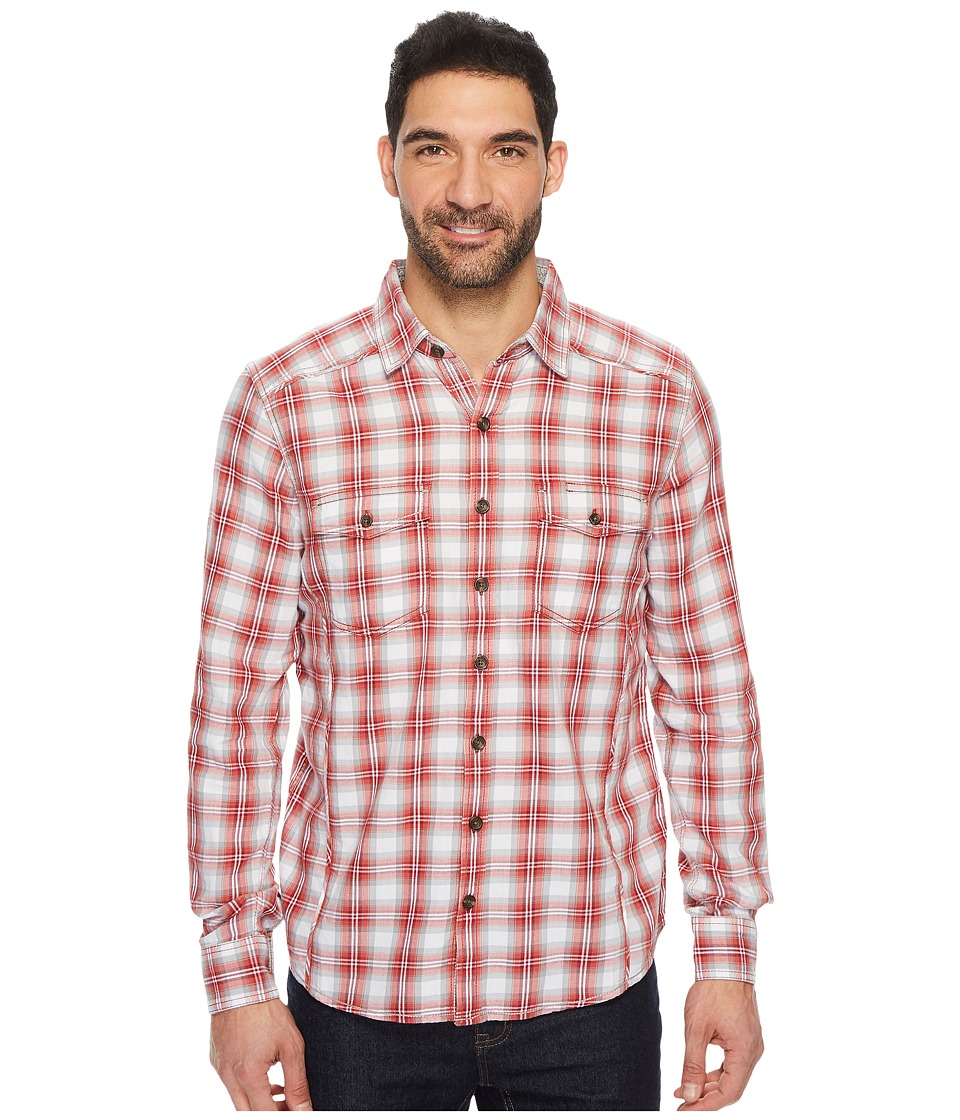 Ecoths Dax Long Sleeve Shirt (Biking Red (Prior Season)) Men