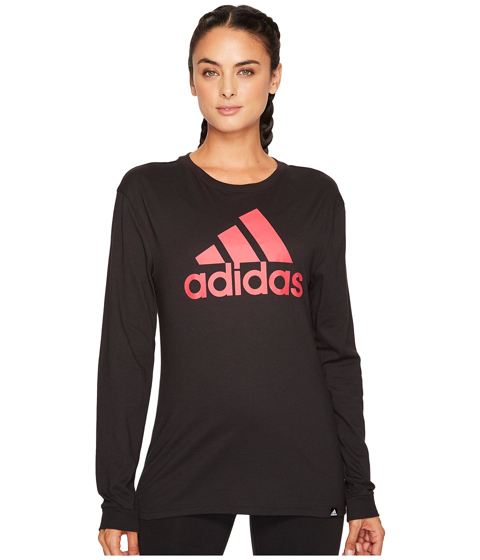 adidas badge of sport tee women's
