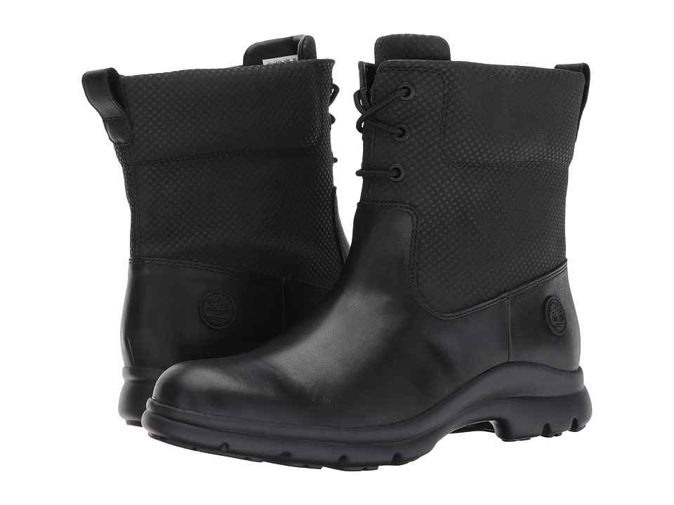 Timberland Turain Waterproof Ankle Boot (Black Leather) Women