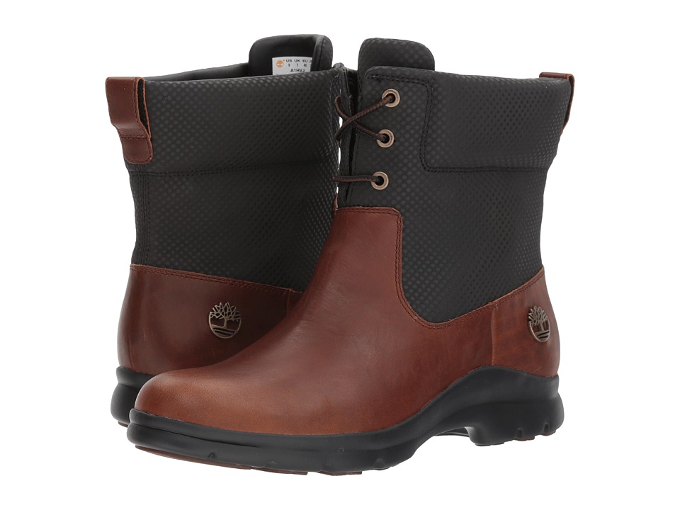 Timberland Turain Waterproof Ankle Boot (Medium Brown TecTuff Leather) Women
