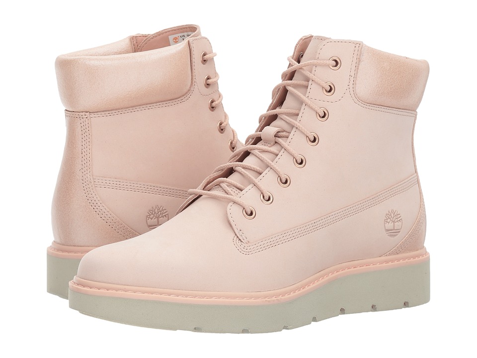 Timberland Kenniston 6 Lace-Up Boot (Light Pink Nubuck) Women