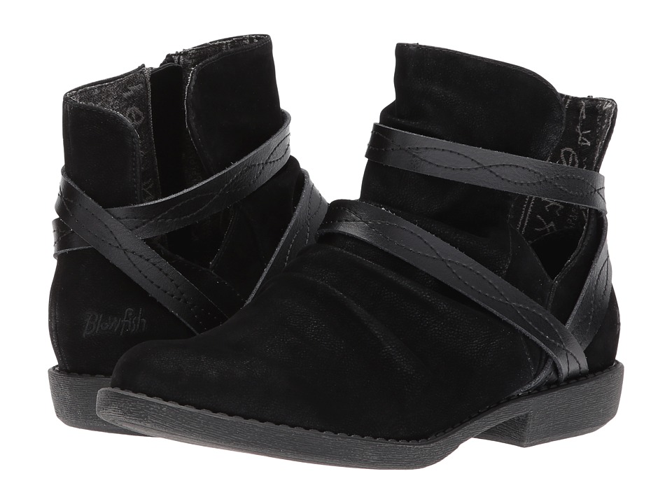 Blowfish Astra (Black Fawn PU/Dyecut PU) Women