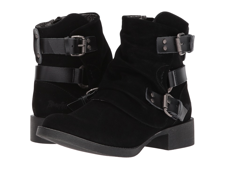 Blowfish Korrekt (Black Fawn PU/Dyecut PU) Women
