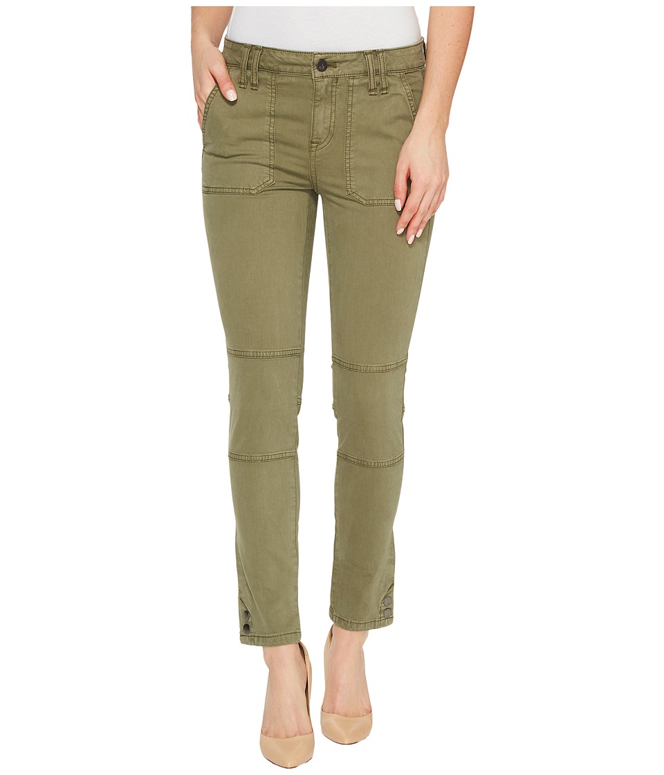 Calvin Klein Jeans Garment Dyed Cargo Ankle Skinny Pants (Ivy Mist) Women