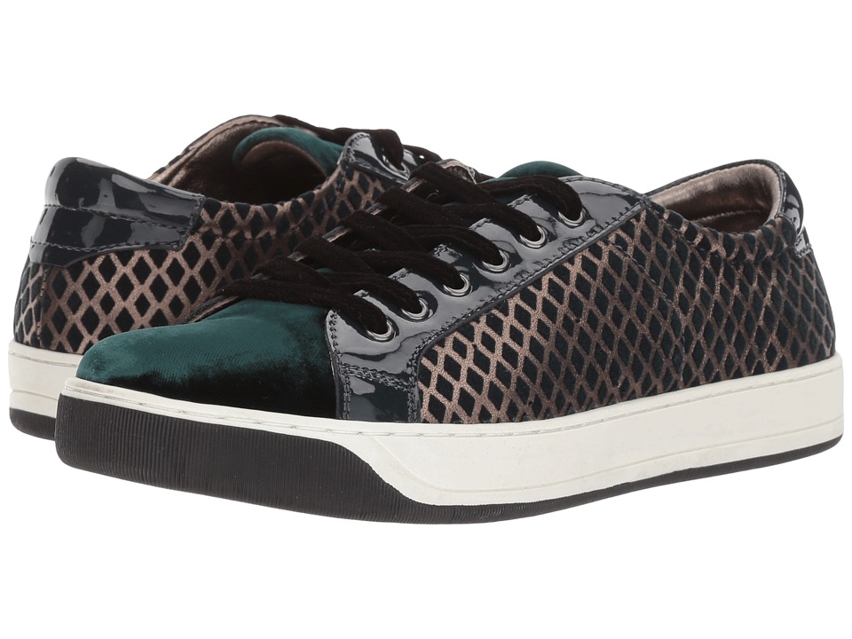 Johnston & Murphy Emerson (Teal Leather/Velvet Combination) Women