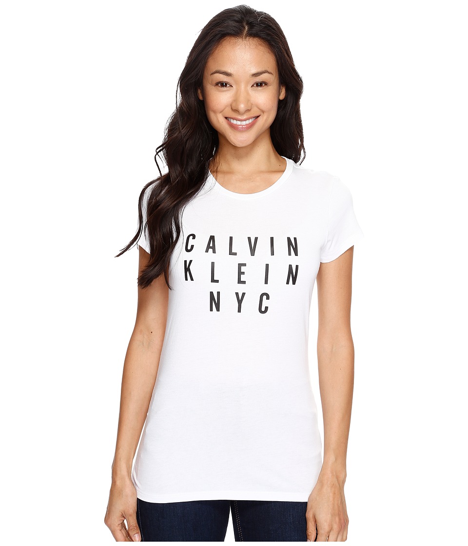 Calvin Klein, women's t-shirts and tank tops