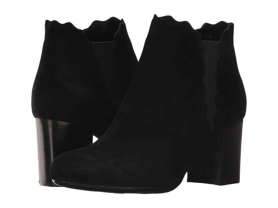 Vaneli Jabot (Black Suede/Matching Elastic) Women