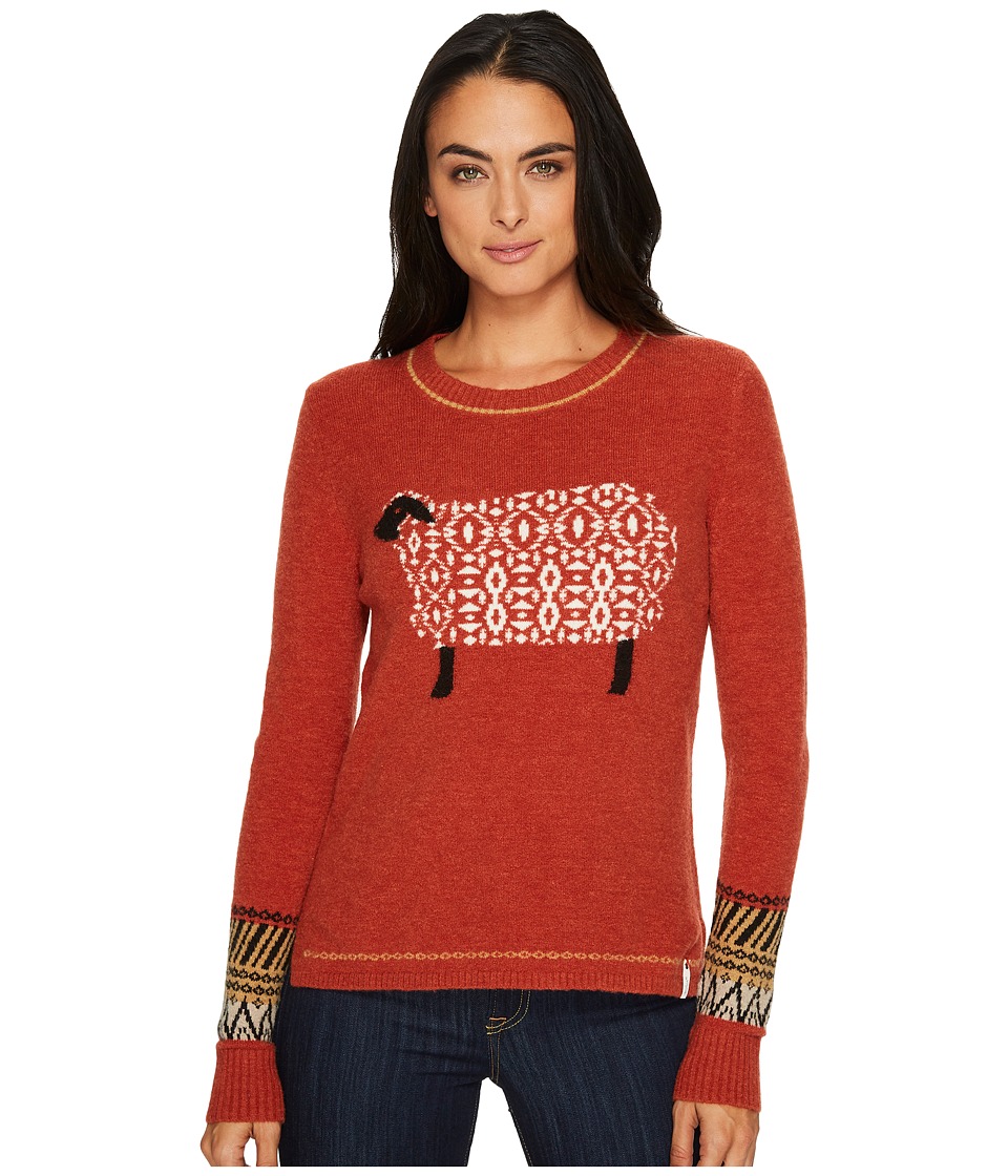 Woolrich Woolrich Motif Sweater (Terracota) Women