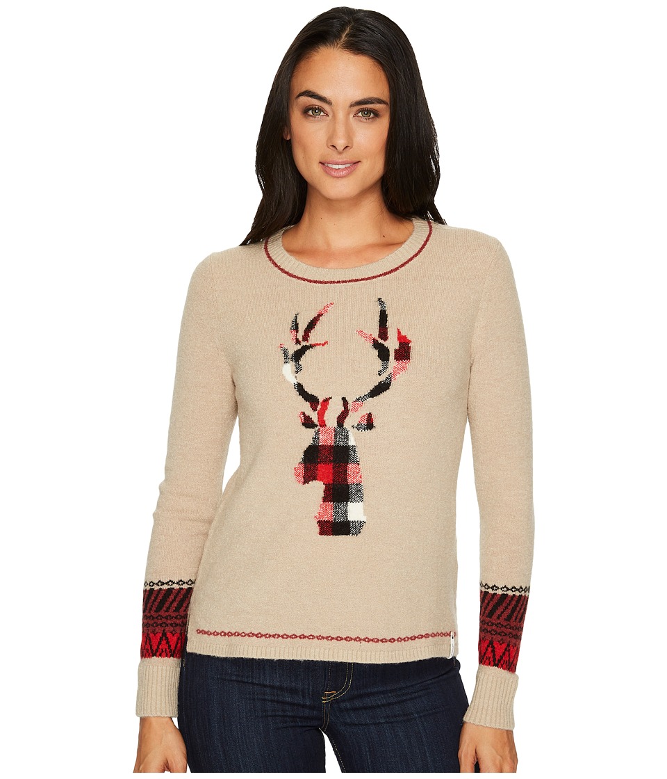 Woolrich Woolrich Motif Sweater (Burlap) Women