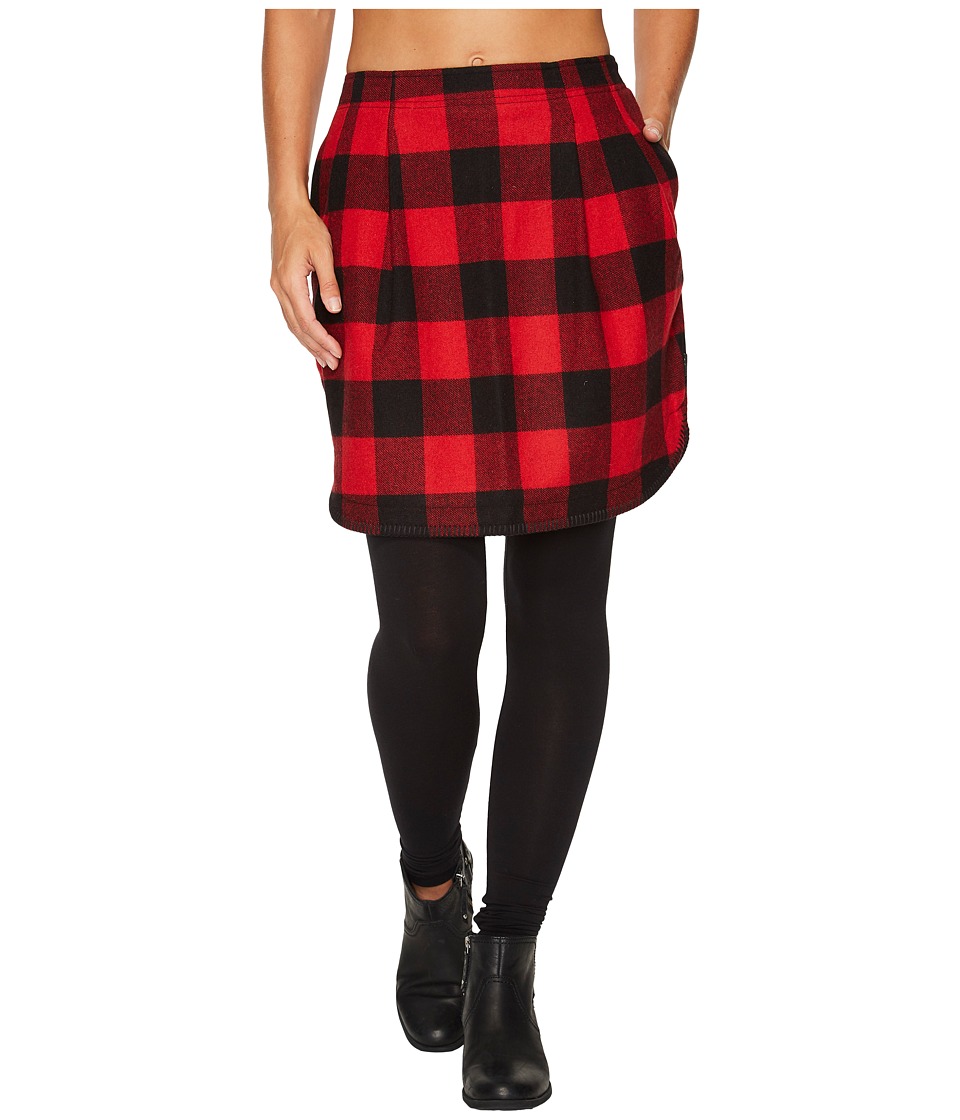 Woolrich Richville II Wool Skirt (Old Red) Women