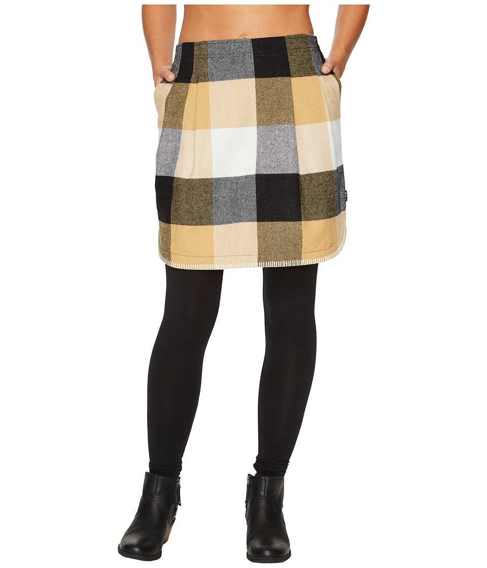 Woolrich Richville II Wool Skirt (Ivory) Women
