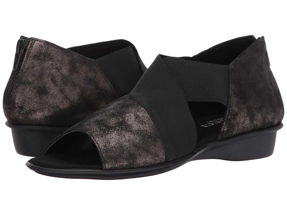 Sesto Meucci Etelia (Black/Gunmetal Boreale) Women