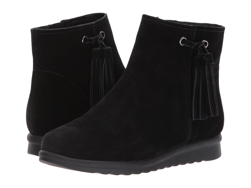 Vaneli Dommie (Black Nival Suede/Gunmetal Trim) Women