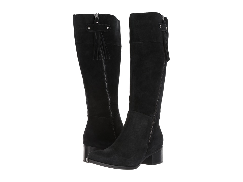 Naturalizer Demi (Black Oily Suede) Women