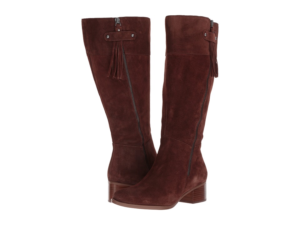 Naturalizer Demi Wide Calf (Chocobar Oily Suede) Women