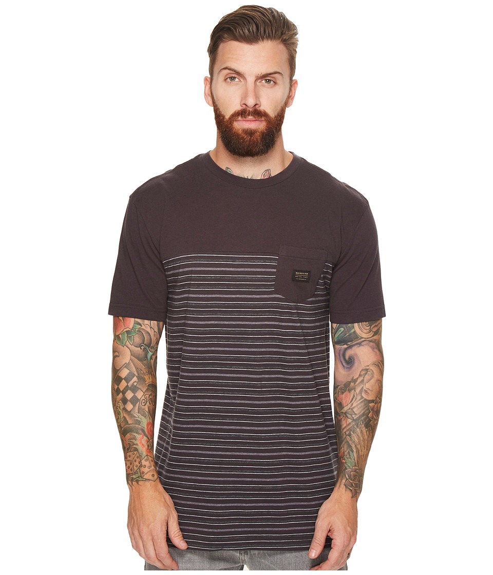 Quiksilver - Full Tide Tee (Tarmac/Full Tide) Men