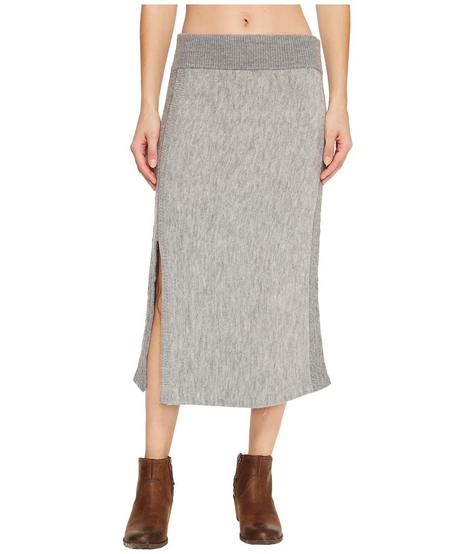 Toad&Co Kilda Sweater Skirt (Heather Grey) Women