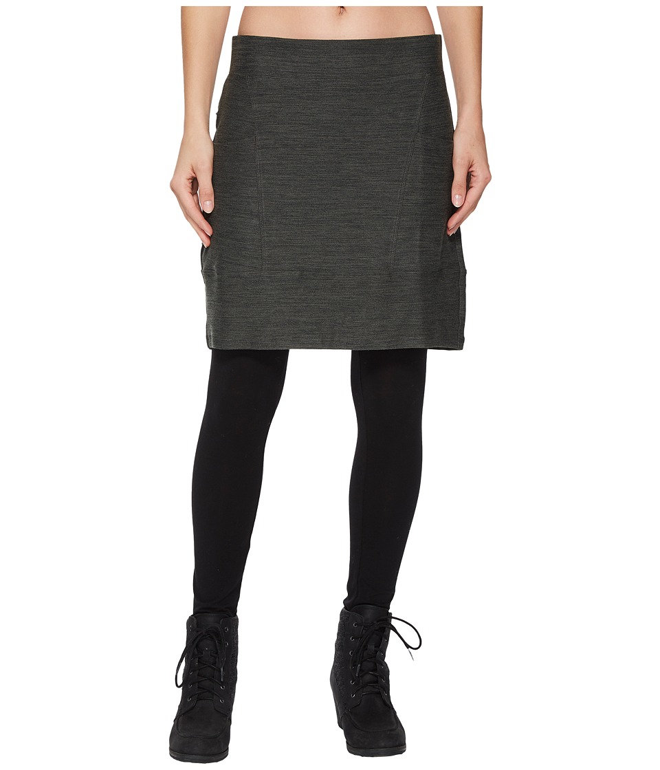 Toad&Co Intermosso Skirt (Dark Graphite) Women