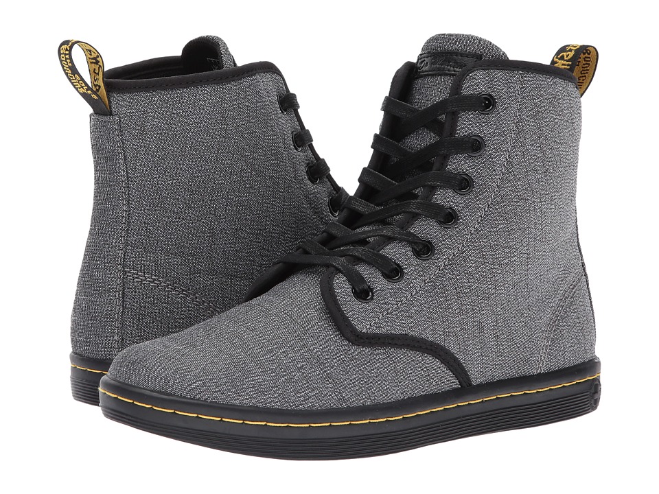 Dr. Martens Shoreditch 7-Eye Boot (Mid Grey Serge) Women