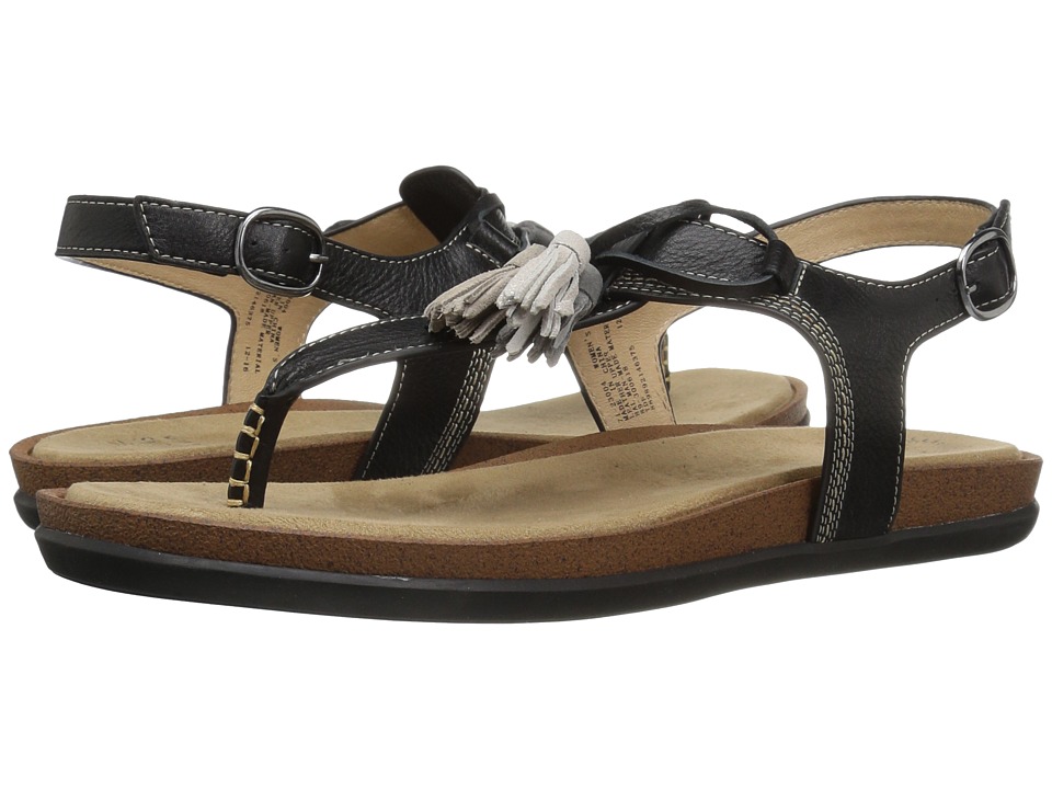 G.H. Bass & Co. Sadie (Black Soft Tumbled Full Grain) Women
