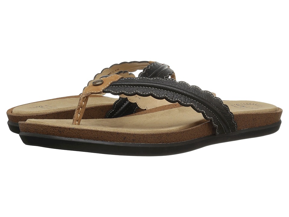 G.H. Bass & Co. Samantha (Black Soft Tumbled Full Grain) Women