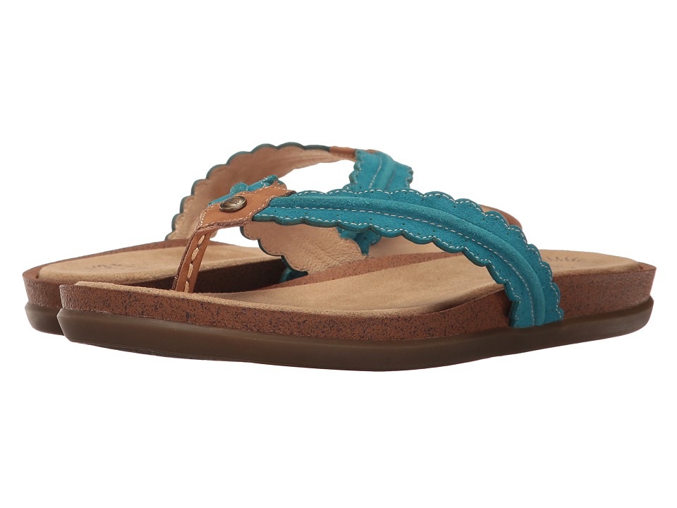 G.H. Bass & Co. Samantha (Teal Suede) Women