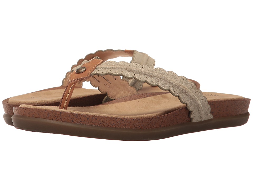 G.H. Bass & Co. Samantha (Pewter Metallic Suede) Women