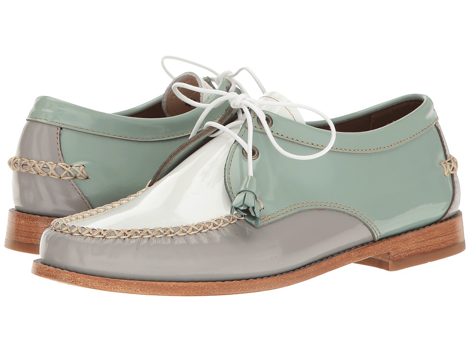 G.H. Bass & Co. Winnie Weejuns (Light Blue/Grey Patent Leather) Women