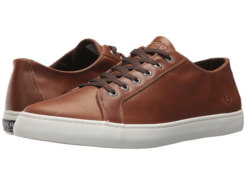 sperry dark tan