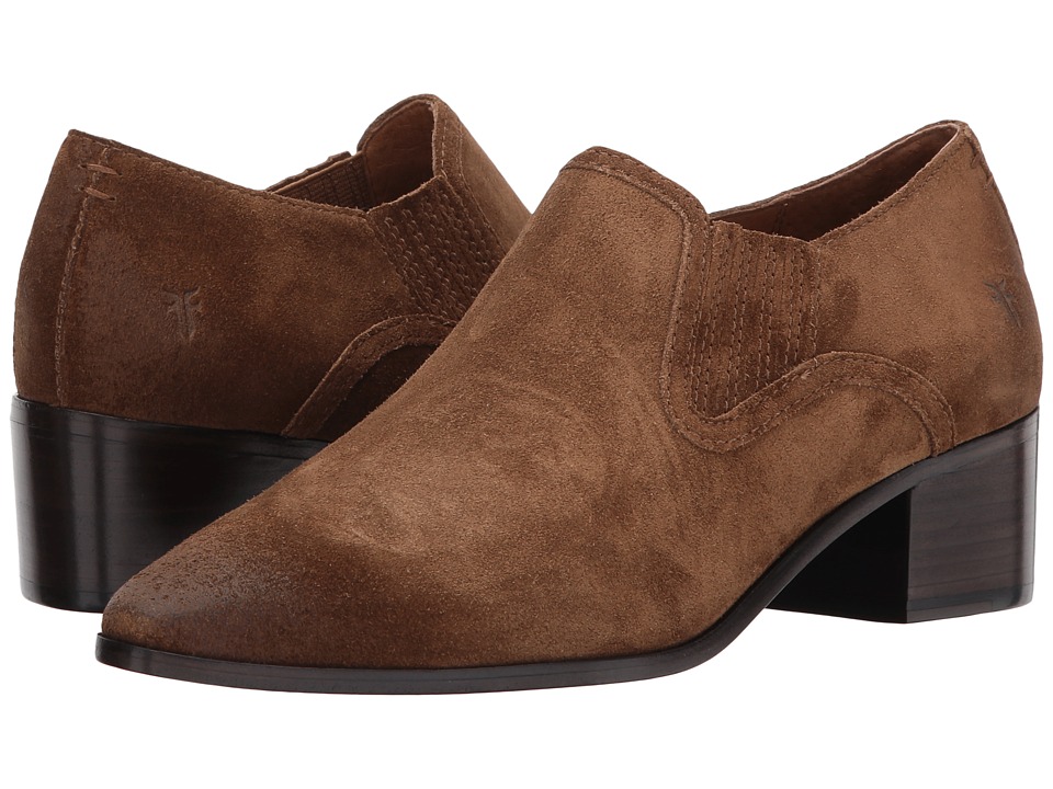 Frye Eleanor Western Shootie (Chestnut Soft Oiled Suede) Women