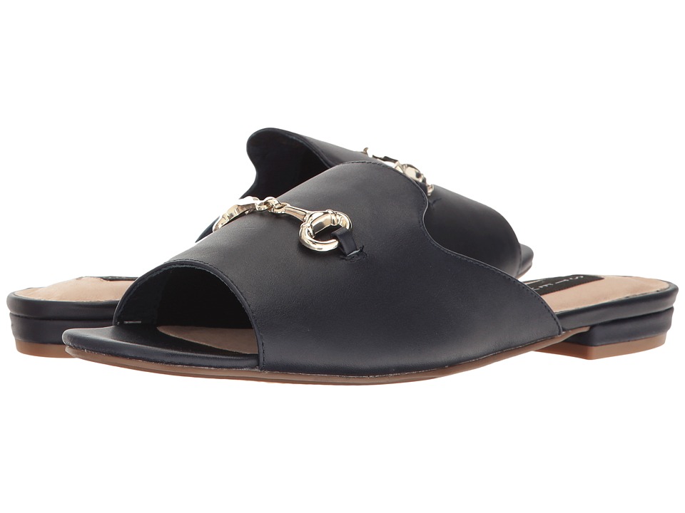 Steven Sale, Women's Shoes Steven Fela (Navy Leather) Women's Shoes