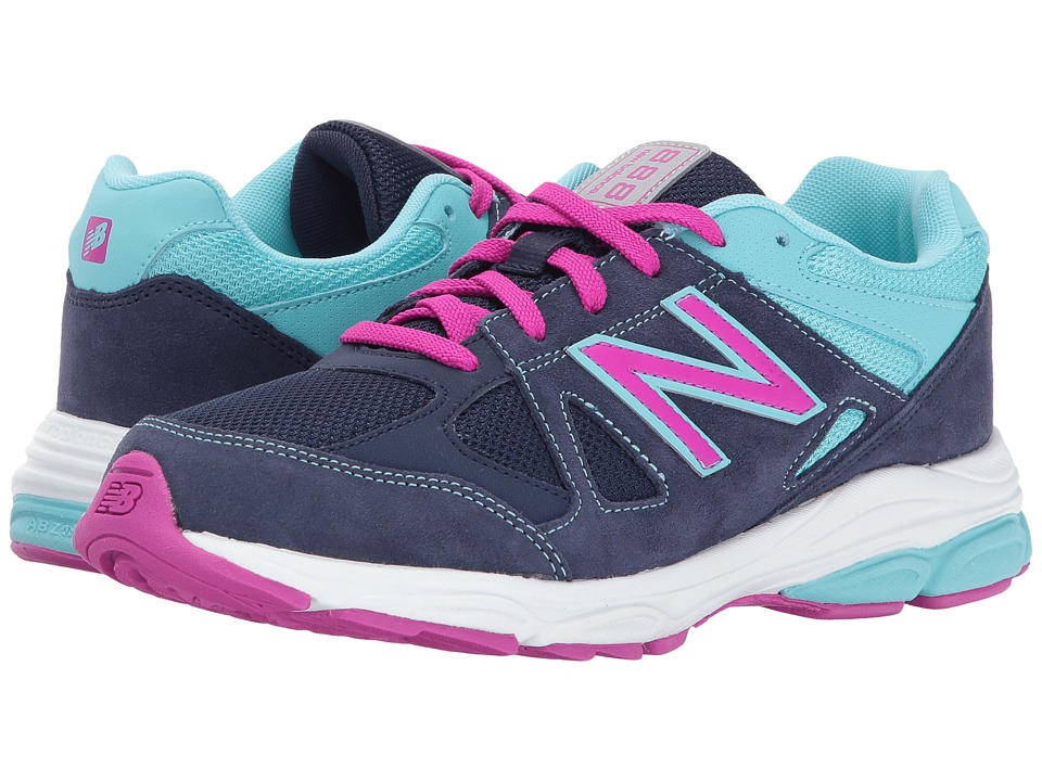 New Balance Kids KJ888v1 (Big Kid) (Blue/Purple) Girls Shoes