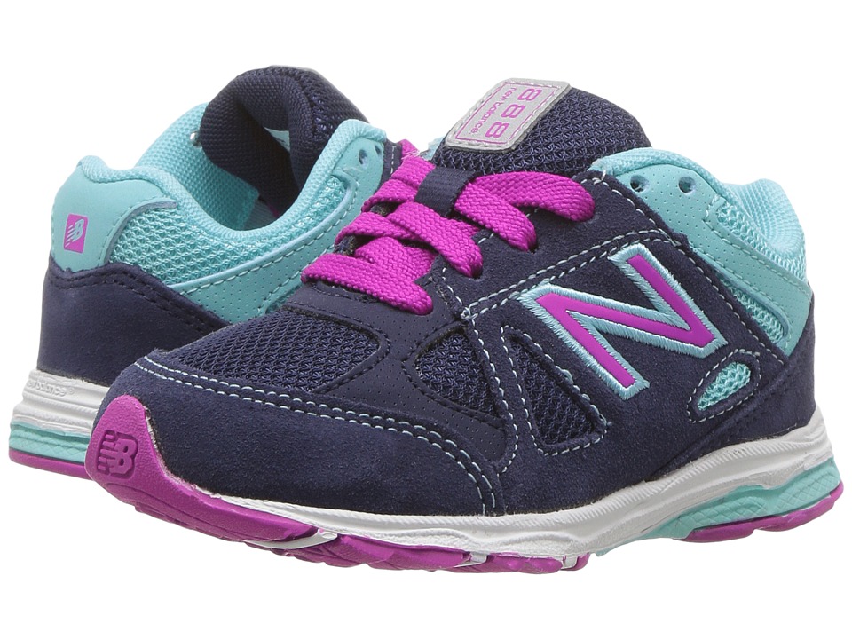 New Balance Kids KJ888v1 (Infant/Toddler) (Blue/Purple) Girls Shoes