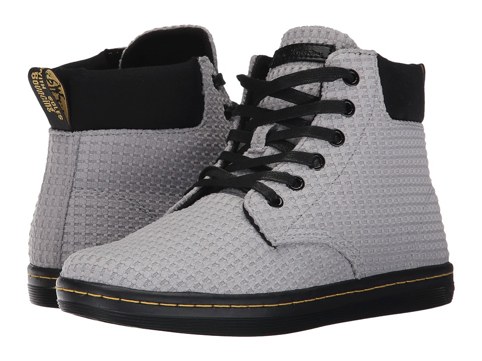 Dr. Martens Maelly Padded Collar Boot (Mid Grey Waffle Cotton) Women