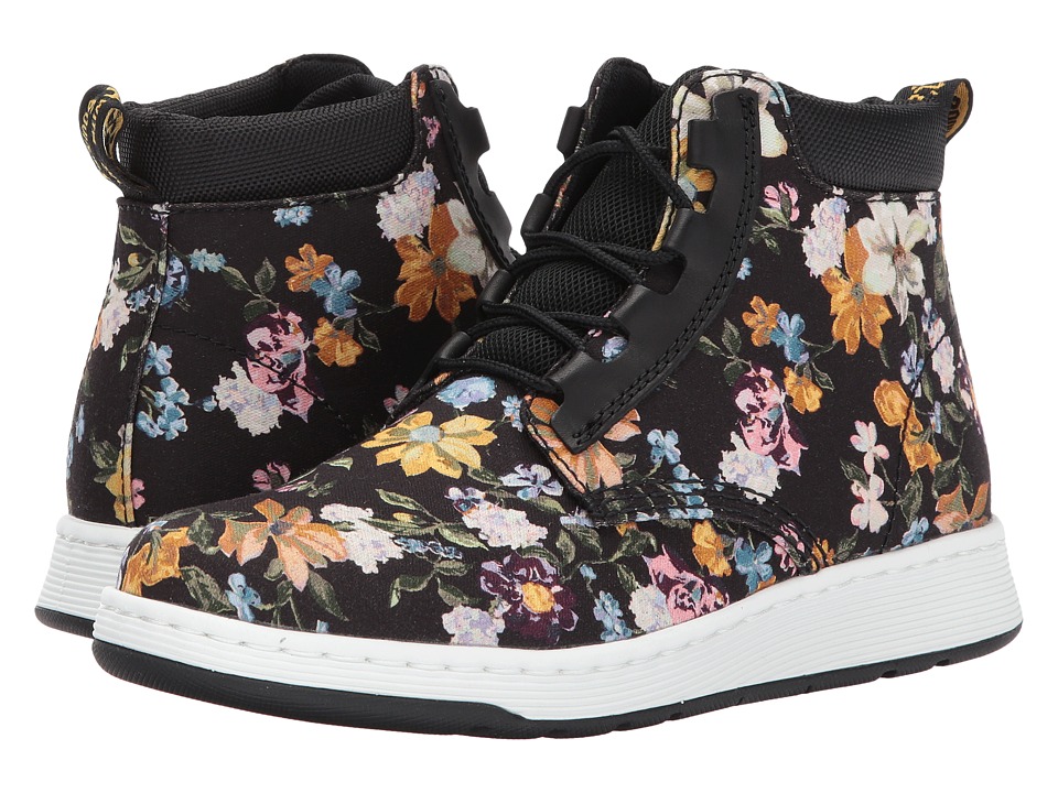 Dr. Martens Darcy Floral Telkes Boot (Black Darcy Floral Fine Canvas/Black Sport Spacer Mesh) Women