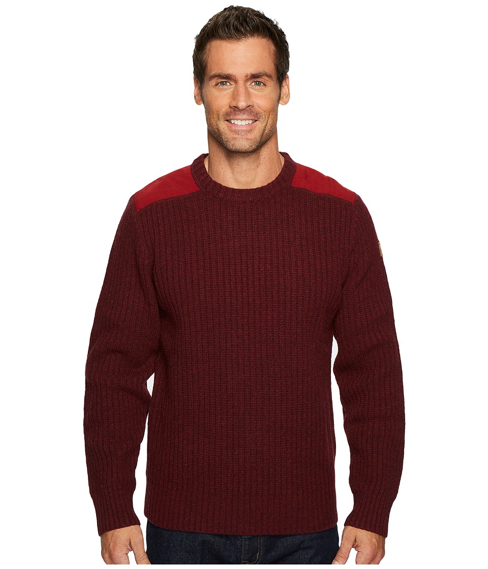 Fjallraven Sarek Knit Sweater (Red Oak) Men
