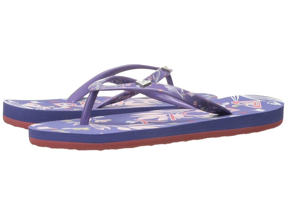 Roxy Kids Pebbles V (Little Kid/Big Kid) (Blue Ashes) Girls Shoes