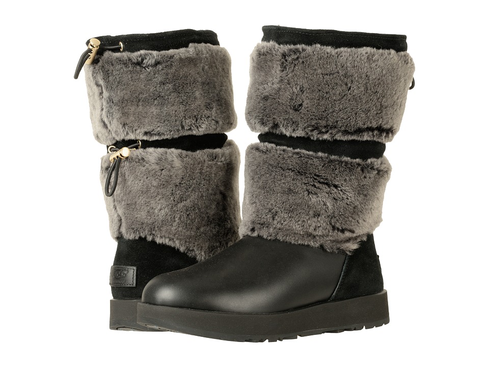 UGG Reykir Waterproof (Black) Women