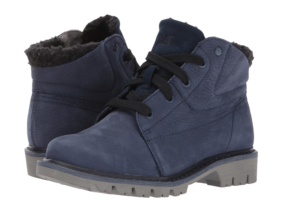 Caterpillar Casual Fret Fur Waterproof (Insignia Blue 1) Women