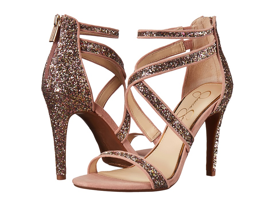 Jessica Simpson Ellenie 2 (Champagne Multi Chucky Glitter) Women