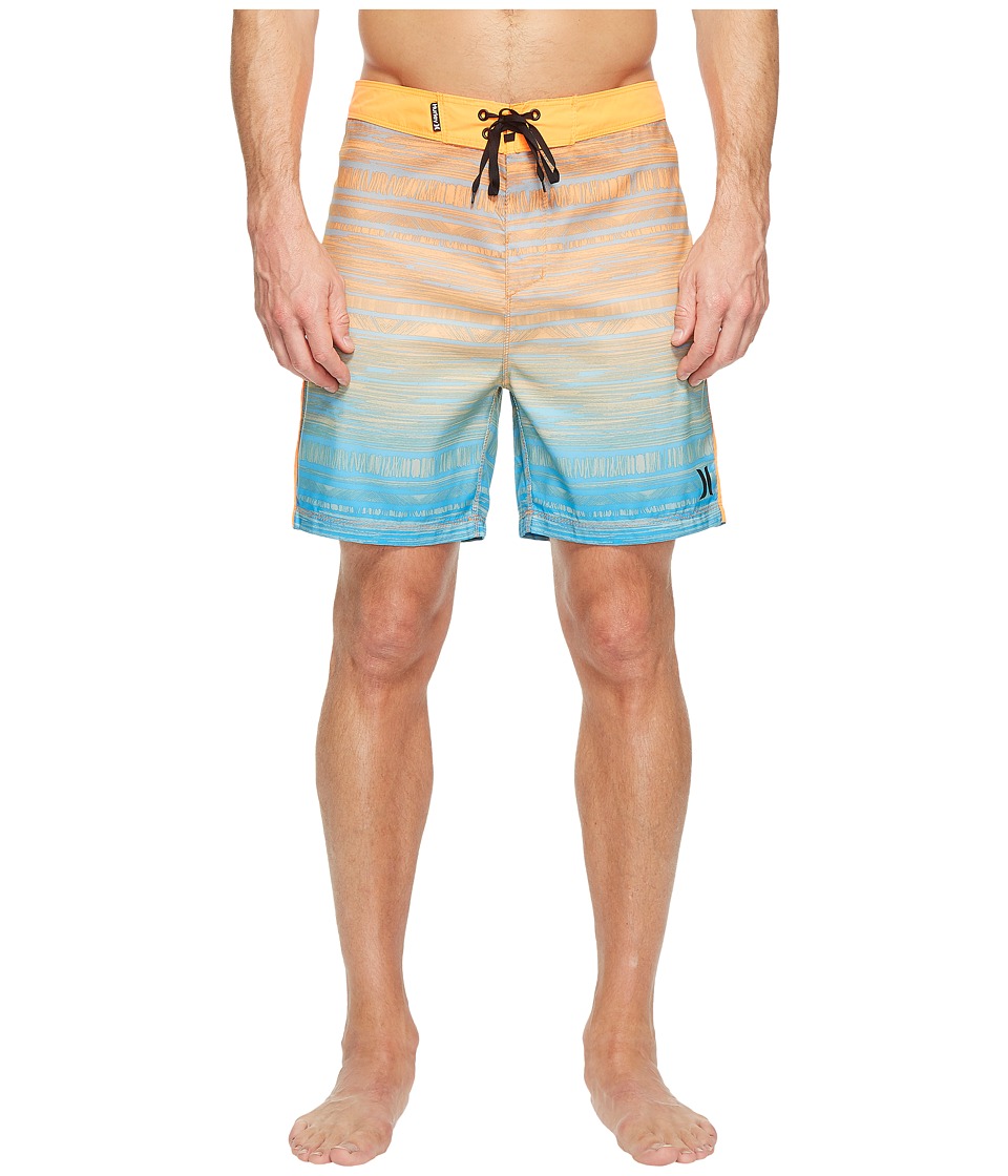 Hurley Natividad 18 Boardshorts (Total Orange) Men