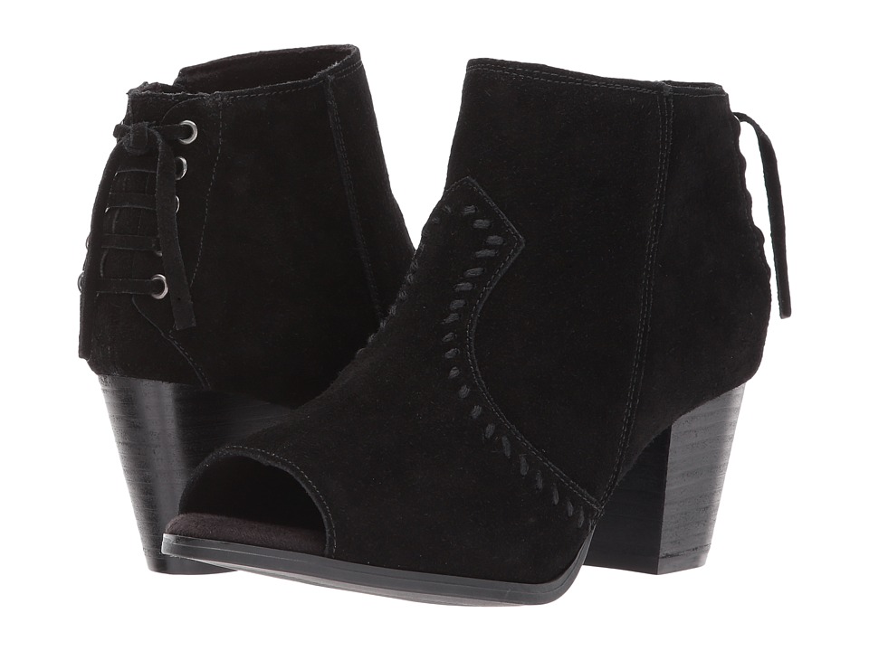 Minnetonka Melanie Bootie (Black Suede) Women