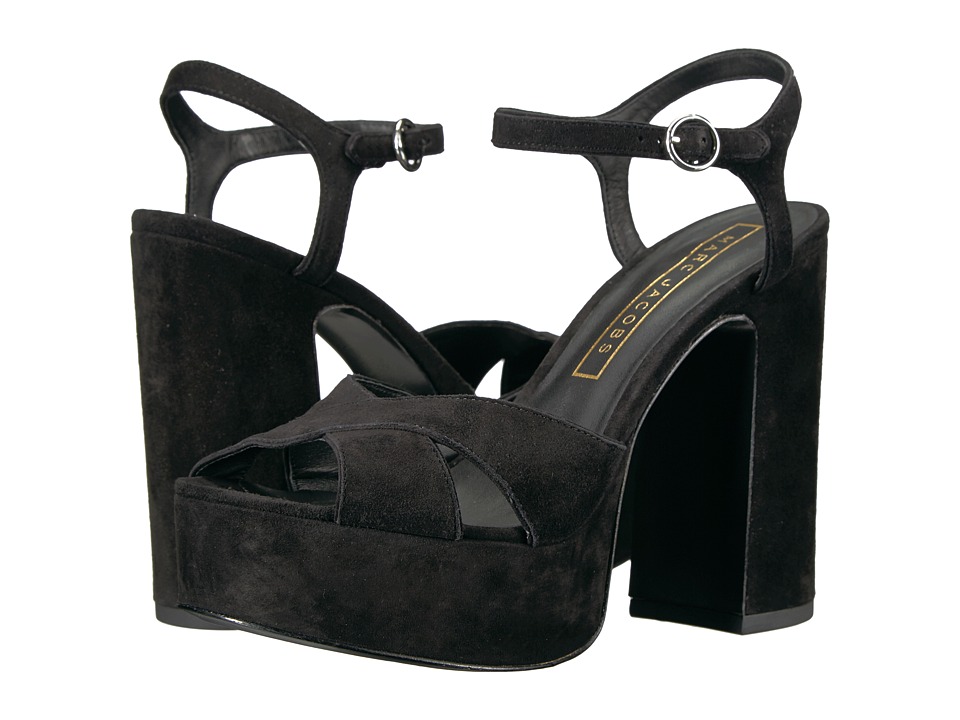 Marc Jacobs Lust Platform Sandal (Black) Women